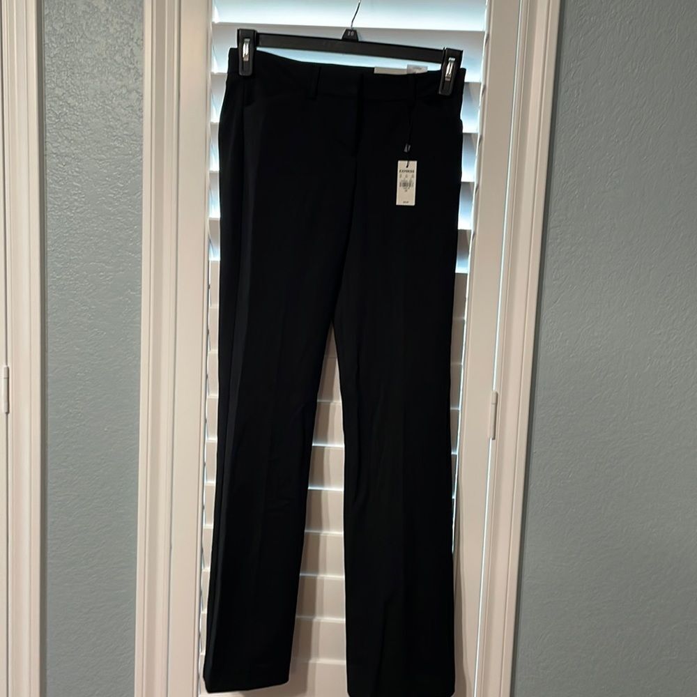Express Women's Editor Pants Gray Size Zero Regular NWOT